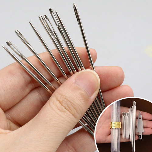 Large Eye Sewing Needle Kit