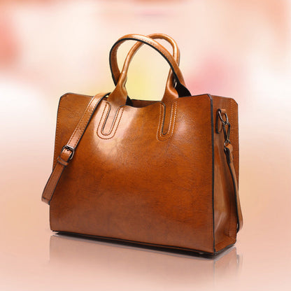 Leather Tote Bag for Women
