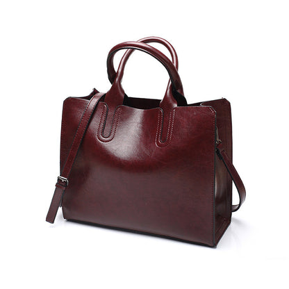 Leather Tote Bag for Women
