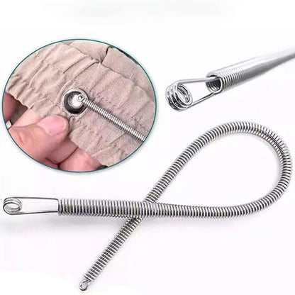 Foldable Spring Drawstring Threader Tool